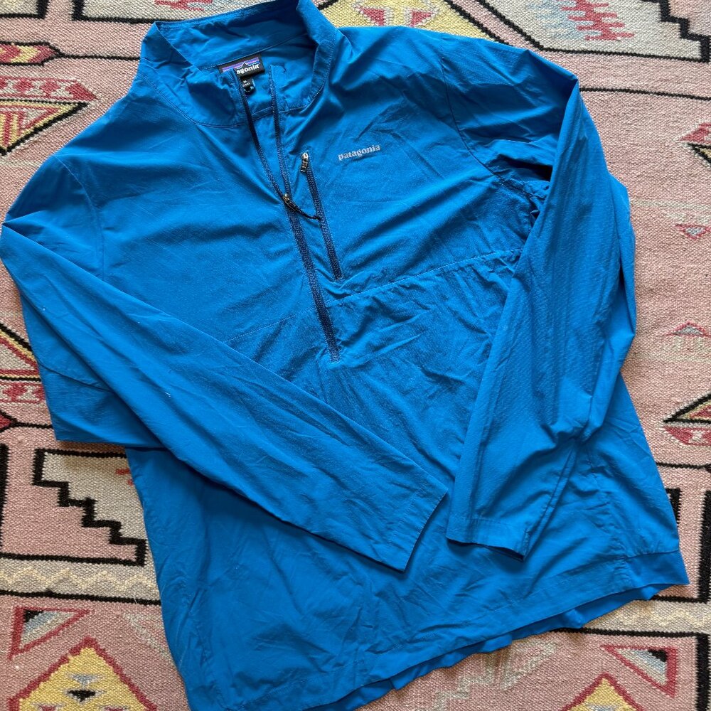 Men's XL Blue Patagonia Airshed Pullover